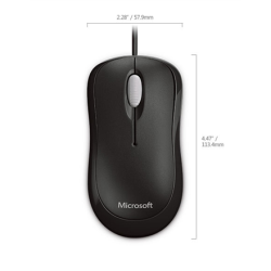 Laidinė pelė Microsoft 4YH-00007, juoda