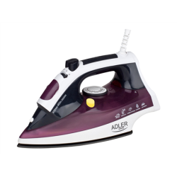 Iron | Adler | AD 5022 | With cord | 2200 W | Purple/White