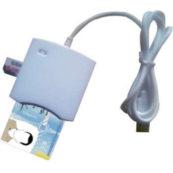 Transcend | SMART CARD READER USB PC/SC N68 White | EZ100PU-N68