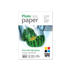 220 g/m² | A4 | High Glossy dual-side Photo Paper | PGD220050A4