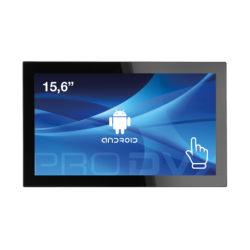 ProDVX APPC-15XP 15.6" Android Display/1920 x 1080/300 Ca/Cortex A17, Quad Core/Android 8/RK3288 PoE | ProDVX | Android Display | APPC-15DSKP | 15.6 " | A17, 1.6 GHz, Quad Core | 2 GB DDR3 SDRAM | Wi-Fi | Touchscreen | 300 cd/m2 cd/m² | 1920 x 1080 pixels | 5015100