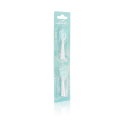 ETA | Toothbrush replacement  for ETA0709 | Heads | For adults | Number of brush heads included 2 | Number of teeth brushing modes Does not apply | White | ETA070990200