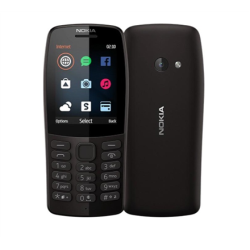Nokia | 210 | Black | 2.4 " | TFT | 240 x 320 pixels | 16 MB | N/A MB | Dual SIM | Bluetooth | 3.0 | USB version microUSB | Main camera 0.3 MP | 1020 mAh | MT_210DS black