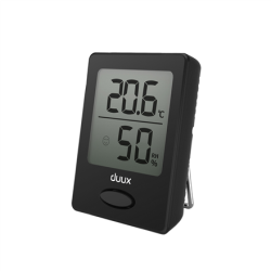 Duux | Black | LCD display | Hygrometer + Thermometer | Sense | DXHM02