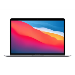 Apple | MacBook Air | Space Grey | 13.3 " | IPS | 2560 x 1600 | Apple M1 | 8 GB | SSD 256 GB | Apple M1 7-core GPU | GB | Without ODD | macOS | 802.11ax | Bluetooth version 5.0 | Keyboard language Russian | Keyboard backlit | Warranty 12 month(s) | Battery warranty 12 month(s) | MGN63RU/A