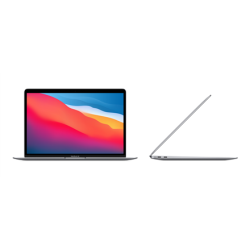 Apple | MacBook Air | Space Grey | 13.3 " | IPS | 2560 x 1600 | Apple M1 | 8 GB | SSD 256 GB | Apple M1 7-core GPU | GB | Without ODD | macOS | 802.11ax | Bluetooth version 5.0 | Keyboard language English | Keyboard backlit | Warranty 12 month(s) | Battery warranty 12 month(s) | MGN63ZE/A