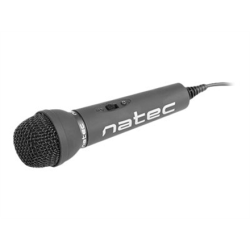 Natec | NMI-0776 Adder | Microphone | Black | Wired | kg