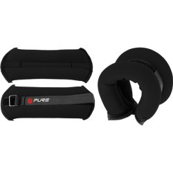 Pure2Improve | Ankle and Wrist Weights, 2x0,5 kg | 1.014 kg | Black | P2I200620