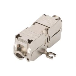 Digitus | DN-93909 | Field Termination Coupler CAT 6A, 500 MHz for AWG 22-26, fully shielded, keyst. design, 26x35x80