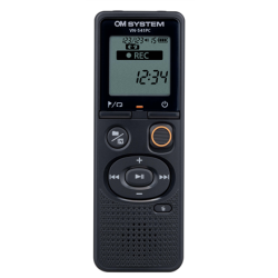 Olympus | Digital Voice Recorder (OM branded) | VN-541PC | Black | Segment display 1.39' | WMA | V420040BE000