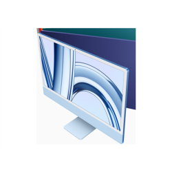 Apple iMac 24” 4.5K Retina, Apple  M3 8C CPU, 10C GPU/8GB/256GB SSD/Blue/INT | Apple | iMac | Desktop | 24 " | Apple M3 | Internal memory 8 GB | SSD 256 GB | Apple M3 8-core | Keyboard language English | Mac OS | Warranty 12 month(s) | MQRQ3ZE/A