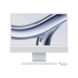 Apple iMac 24” 4.5K Retina, Apple  M3 8C CPU, 10C GPU/8GB/256GB SSD/Silver/SWE Apple | MQRJ3KS/A