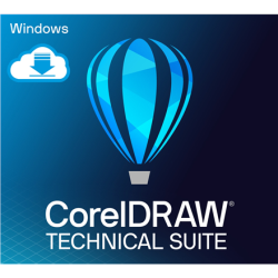 CorelDRAW Technical Suite 2024 Business Perpetual License, 1 year CorelSure Maintenance, volume 1-4 | LCCDTS2024ENT11