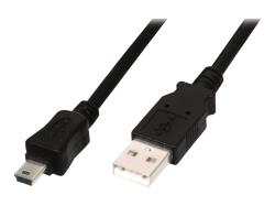 DIGITUS USB2.0 connection cable type 1m | AK-300108-010-S