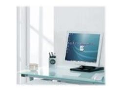 TECHLY Compact Desk for PC Metal Glass | 305687