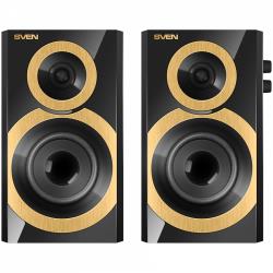 Speakers SVEN SPS-619 GOLD, black (20W) | SV-0120619GD