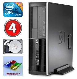 HP 8100 Elite SFF i5-650 4GB 250GB DVD WIN7Pro | RW5194 | (Atnaujinta)