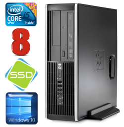 HP 8100 Elite SFF i5-650 8GB 120SSD DVD WIN10 | RW5274 | (Atnaujinta)