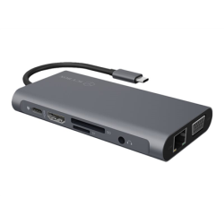 Icy Box IB-DK4040-CPD USB Type-C™ DockingStation with two video interfaces | Raidsonic
